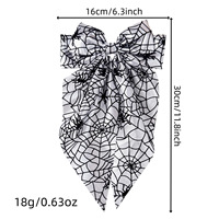 Pinzas para el pelo con diseño de telaraña de Halloween para mujer, pasadores góticos con flecos, accesorios para el cabello para disfraces de fiesta de cosplay