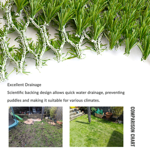 Cỏ nhân tạo Thảm đưa màu xanh lá cây <span class=keywords><strong>Turf</strong></span> cỏ tổng hợp sân vườn tầng cảnh quan cỏ nhân tạo Thảm ngoài trời - Product Image 6