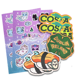Adhesivo decorativo de todos los colores, vinilo, corte kiss, Kawaii, dibujos animados, hoja - Product Image 6