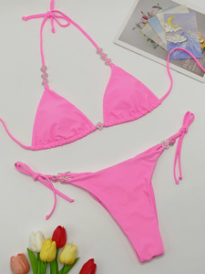 Traje De baño rojo <span class=keywords><strong>Bikini</strong></span> De dos piezas lindo traje De baño De mujer Traje De baño De 6 Anos De Sirena personalizado niños traje De baño femenino - Product Image 4