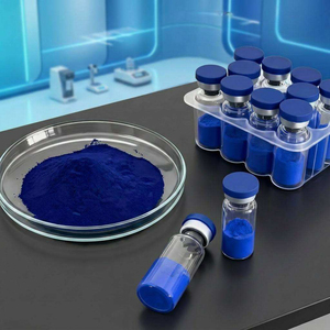 High Quality Cosmetic Grade Lyophilized Peptide Raw Material for Skincare Formulation 10g Glass Bottle Packed Made in China - Product Image 2