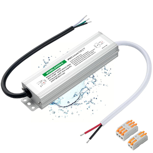 ไดร์เวอร์ LED 60 วัตต์ 24V DC <span class=keywords><strong>หม้อแปลง</strong></span>ไฟฟ้าแรงดันต่ำ กันน้ำ IP67 แหล่งจ่ายไฟ LED, อะแดปเตอร์พร้อมปลั๊ก 3 ขา สายยาว 3.3 ฟุต - Product Image 5