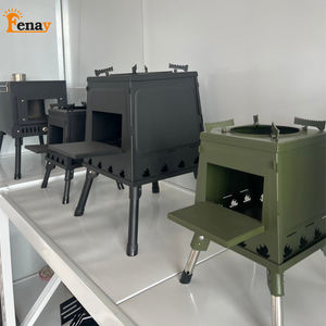 <span class=keywords><strong>Estufa</strong></span> de leña portátil pequeña para mochileros, <span class=keywords><strong>estufa</strong></span> de cohete de leña para acampar de acero al carbono para senderismo al aire libre, Picnic, barbacoa - Product Image 5