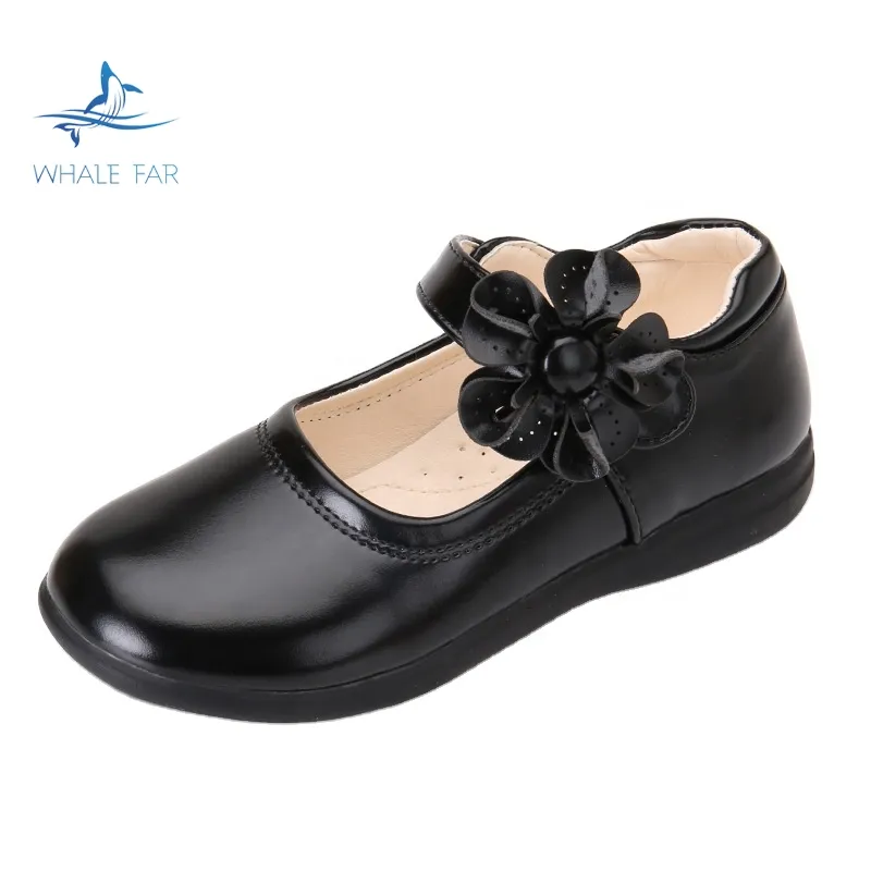 cheaper price Factory Price China Wholesale children girl dress shoes school black school kids shoes Mary Jane Shoes