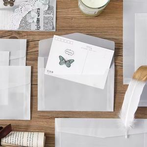 Usine Premium clair Mini translucide vélin Glassine enveloppes pour bijoux graine timbre pièce carte de collecte - Product Image 4