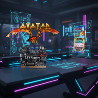 Jeu innovant avec carte de jeu PCB en métal pour borne de jeu de compétences, machine de jeu vidéo d'arcade à pièces