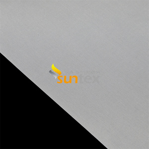 Tela de fibra de <span class=keywords><strong>vidrio</strong></span> recubierta de silicona con aislamiento térmico de alta temperatura ignífugo de doble cara blanca - Product Image 3