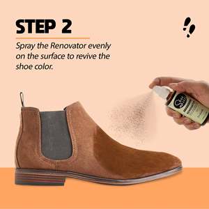 Renovador de Cuero con 2 Toallitas Limpiadoras para Zapatos de Gamuza, Nubuck y Malla, Revitalizador de Color, Cuidado sin Agua - Product Image 6