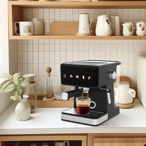 Máy pha cà phê Espresso bán tự động PANCERKA màn hình LCD gia đình, 20 Bar, đa chức năng, tạo bọt sữa nhỏ gọn, chuẩn EU, UK, US - Product Image 2