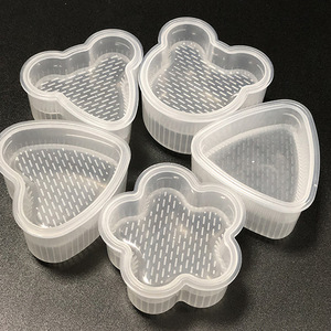 Plastic Rice Ball Mold Heart Flower Triangle Shape For DIY Craft Supplies - Product Image 1