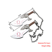 Kriegs gott Leviathan Axe Kratos Waffen modell Pu Spiel Gott des Krieges: Ragnarok Axt Waffe Cosplay Messer Katana Schwerter Junge Spielzeug