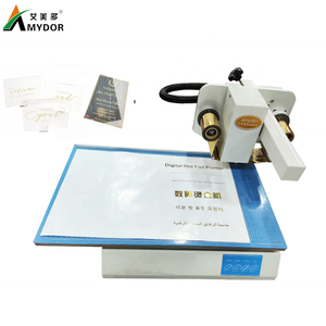2024 nueva impresora de lámina Digital de oro acrílico Amydor AMD8025 para estampado en caliente de tarjetas de PVC - Product Image 1