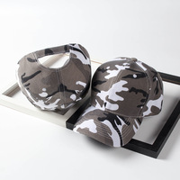 Casquette de baseball camouflage personnalisée avec logo OEM, motif camouflage, confortable, respirante, élégante, unisexe, pour les sports de plein air, vente en gros