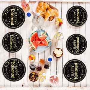 Disposal Paper <b>Plate</b> Pack Inches FOIL 9 Theme Party Decorations Birthday Holidays - Product Image 1