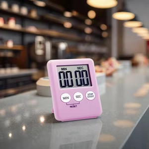 Novo Temporizador Digital de Cozinha 2025 com Display SW Multifuncional, Interruptor Liga/Desliga, Contagem de Minutos/Segundos, Alarme Alto em Aço Inoxidável - Product Image 5