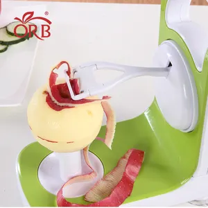 Éplucheur de fruits rotatif multifonction Gadgets de cuisine Éplucheur de pommes manuel