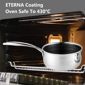 <span class=keywords><strong>3</strong></span> <span class=keywords><strong>Quart</strong></span> Không Dính Sữa Nồi Với Nắp Kim Loại Đồ Dùng An Toàn Ở Mát Xử Lý Thép Không Gỉ Nồi - Product Image 6