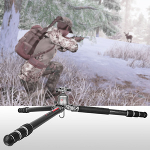 Kingjoy C83 + B30 Xách Tay Nhiếp Ảnh Máy Ảnh Tripod Video Tự Chế Chất Lượng Cao Sợi Carbon Tripod - Product Image 1