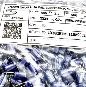 LD 400V2.2uF High Reliability Type LEDAluminum Electrolytic Capacitor