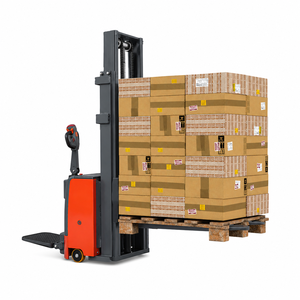Apilador Eléctrico de Paletas de 1.0 Tonelada Directo de Fábrica, Altura de Elevación de 2.6m, Montacargas Eléctrico para Almacenamiento en Almacenes - Product Image 4