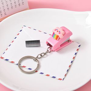 Wholesale Custom Mini Cartoon 10# Stapler <strong>Stationery</strong> Office <strong>School</strong> Cute Staplers For Girls