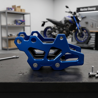 Guide-chaîne en alliage d'aluminium CNC de haute qualité pour scooters – Pièce de rechange/amélioration à placement inférieur