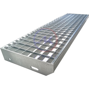 Mạ kẽm nhúng nóng thép cầu thang tread-thời tiết tuyệt vời và chống gỉ cho cầu thang ngoài trời & nền tảng - Product Image 2