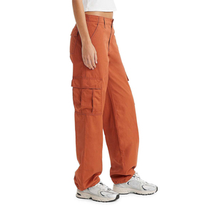 Pantaloni da lavoro larghi Casual larghi larghi a gamba tesa <span class=keywords><strong>verdi</strong></span> larghi da <span class=keywords><strong>donna</strong></span> - Product Image 3