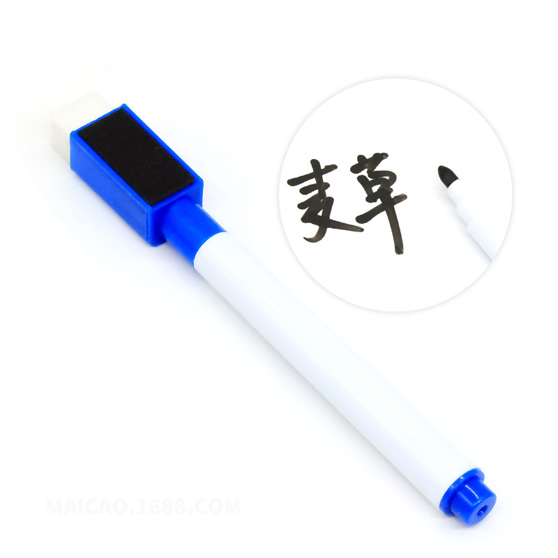 深蓝色杆-黑色芯-带磁铁