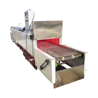 Commerciële fruitdroogapparatuur voor mango- en bananenchips, roestvrij staal SUS304, automatisch droogsysteem met 220V/380V spanning