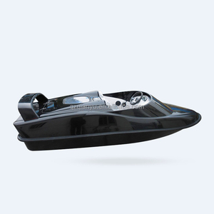 Bateau en aluminium haute performance, deux places, avec moteurs intégrés et bateaux rapides de plaisance pour les lacs, en stock, fabriqué en usine, pour la pêche. - Product Image 3