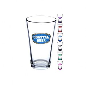 Gobelets en verre personnalisés, vente en gros, logo promotionnel imprimé disponible, sans BPA, tasses en plastique, verres à bière - Product Image 3