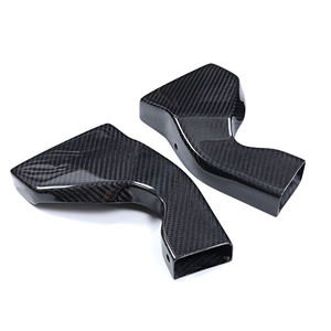 Conducto de Aire de Refrigeración de Freno de Fibra de Carbono Seca 3K, Guía de Aire para Caliper para Motocicleta Suzuki GSX1300R Hayabusa 2021-2026 - Product Image 1