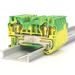 St <span class=keywords><strong>4</strong></span>-pe mặt đất Trái Đất mùa xuân lồng khối thiết bị đầu cuối nhanh chóng dây screwless 4mm ² nối - Product Image 4