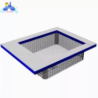 Plateforme flottante gonflable avec pont en teck EVA, tapis de bain Drop Stitch, plateforme pour bateau, yacht, marina, lac, plage, loisirs