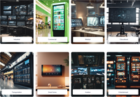 Panel de pantalla LCD IPS Full HD de 23 pulgadas, pantalla LED de 1000:1 con contraste 250: 1, frecuencia de actualización de 75Hz para aplicaciones de escritorio