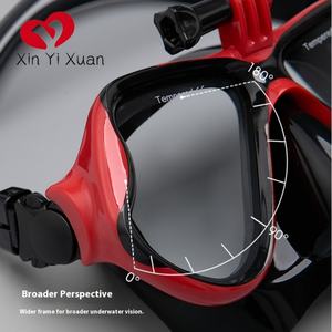 Gafas de Buceo para Adultos, Silicona Antivaho, Impermeables, Protección UV, Máscara de Snorkel, Totalmente Secas, para Surf, Natación y Buceo Profundo - Product Image 5