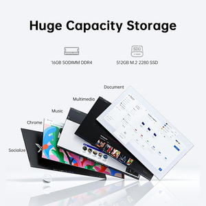 In Stock Cheapest Portable Ultrathin 14inch 8gb+256gb Ssd Brand New Laptop Computer Notebook Ordinateur Portable Students Laptop - Product Image 2