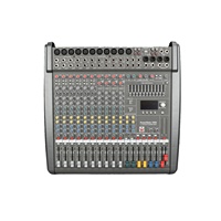 PM1000-3 Mixeur de son puissant à 10 canaux, amplificateur audio 2*1200W pour concours de chant