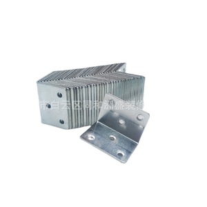Soporte de Esquina para Muebles de Hierro Galvanizado en Zinc de 90 Grados, 37x49x1.9mm - Product Image 3