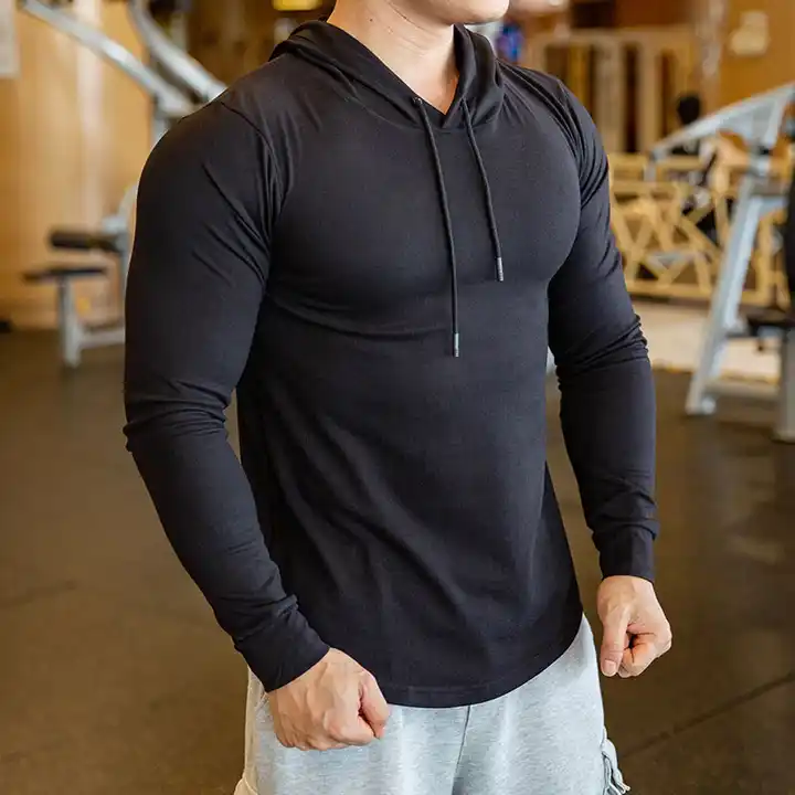 Custom Males Gym Wear Hoodies Athletic