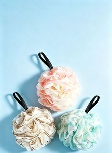 Multiple Colors Available Bath Ball with Creative Flower Design and Fine Mesh for Rich Lather and Comfortable to Use - Product Image 4