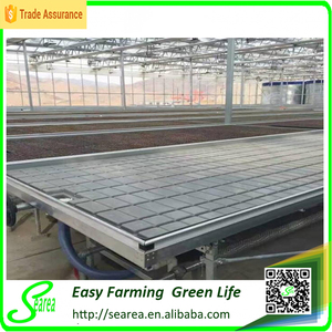 <span class=keywords><strong>Table</strong></span> roulante pour serre, plateau d'irrigation par inondation, <span class=keywords><strong>table</strong></span> d'irrigation par flux et reflux pour légumes de serre, fournie directement par l'usine - Product Image 6
