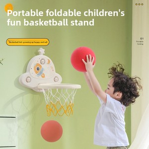 Aro <span class=keywords><strong>de</strong></span> Baloncesto Montado en la Pared para Niños Pequeños, Mini Canasta <span class=keywords><strong>de</strong></span> Baloncesto Ajustable para Uso en Interiores, Sala <span class=keywords><strong>de</strong></span> Juegos o Dormitorio - Product Image 3