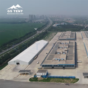 Nhà kho di động khung kim loại nhôm công nghiệp PVC cỡ lớn ngoài trời 60x120m, 50m x 100m dùng cho trang trại - Product Image 6