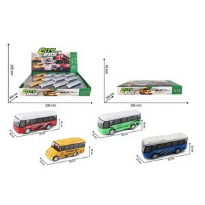 Autobús Urbano de Aleación a Escala 1/60, Modelo de Colección 55028-2, para Niños de 7 a 12 Años, Unisex, Producto Terminado con Empaque Original - Product Image 1