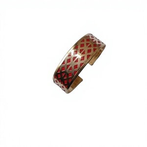 Unique Design Vintage Fashion Gold Plated Brass Cuff <b>Bracelet</b> Natural Patina Ethnic Jewelry From India Quality Handicrafts - Product Image 4