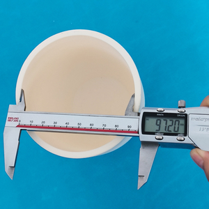 Crisol de Cerámica de Corindón/Alúmina de Alta Pureza (99% Al2O3) de 10ml, 20ml, 30ml, 40ml, 50ml, Tipo Le <span class=keywords><strong>Creuset</strong></span> - Product Image 3