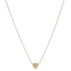 Collar Sencillo y Exquisito con Colgante de Corazón de Durazno en Aleación, Gargantilla Simple - Product Image 4