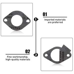 796184 Kit de révision de <span class=keywords><strong>carburateur</strong></span> pour révision principale <span class=keywords><strong>Nikki</strong></span> Carb 698787 699900 699521 792369 790032 Craftsman 11HP-19HP 210807 - Product Image 2